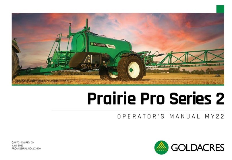 Goldacres Prairie Pro 2 2022 Series User manual
