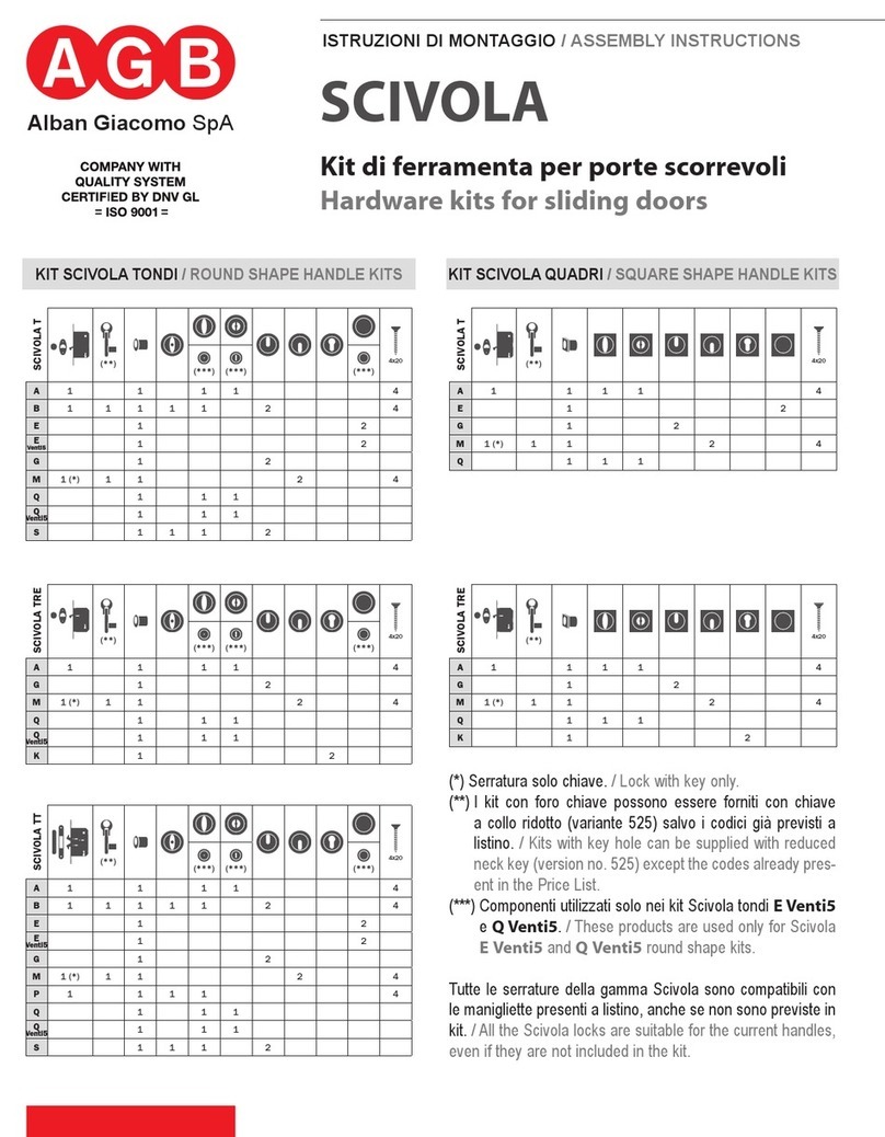 AGB Scivola Assembly instructions