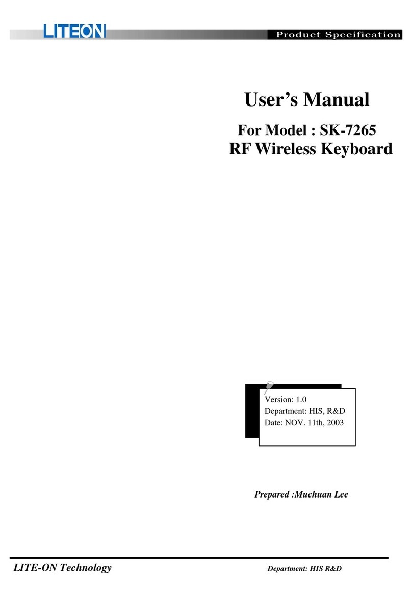 LiteOn SK-7265 user manual