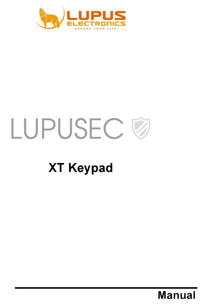 Lupus Electronics LUPUSEC XT manual