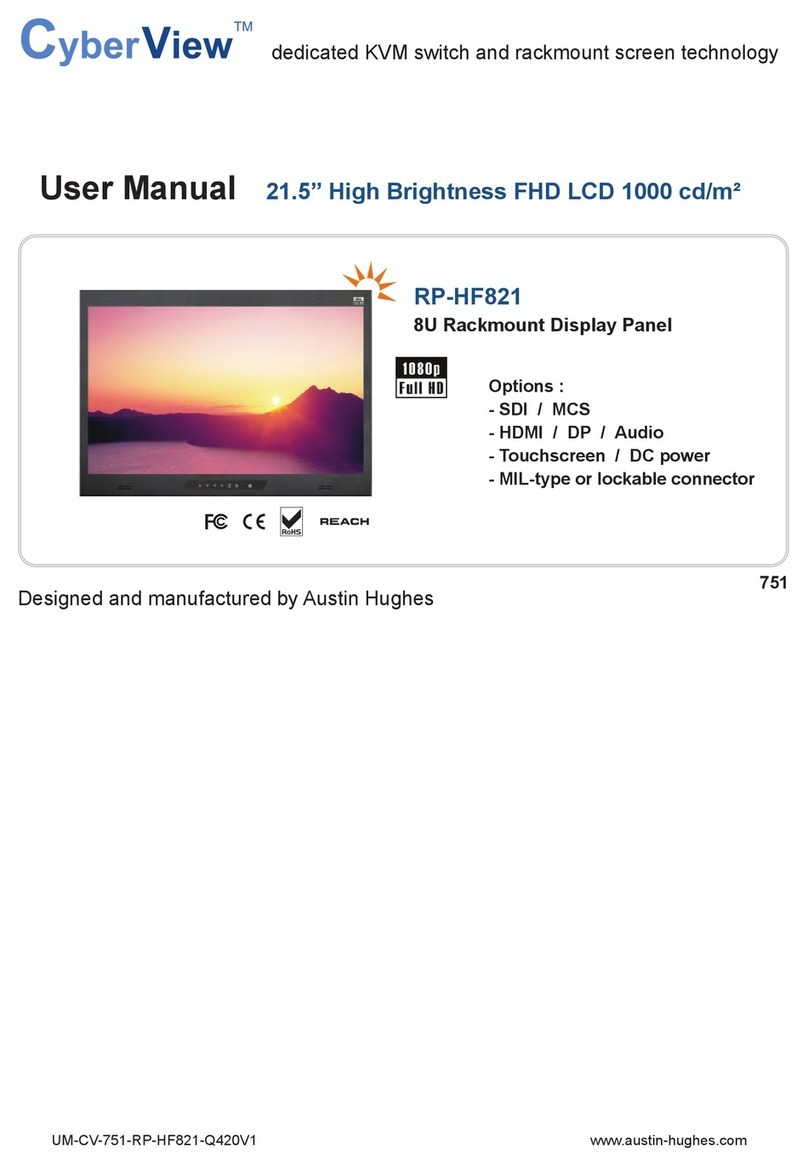 Austin Hughes CyberView RP-HF821 User manual
