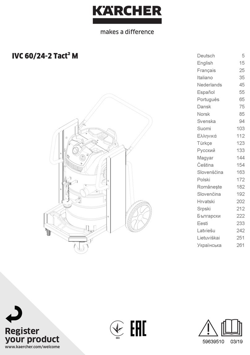 Kärcher IVC 60/24-2 Tact2 M manual