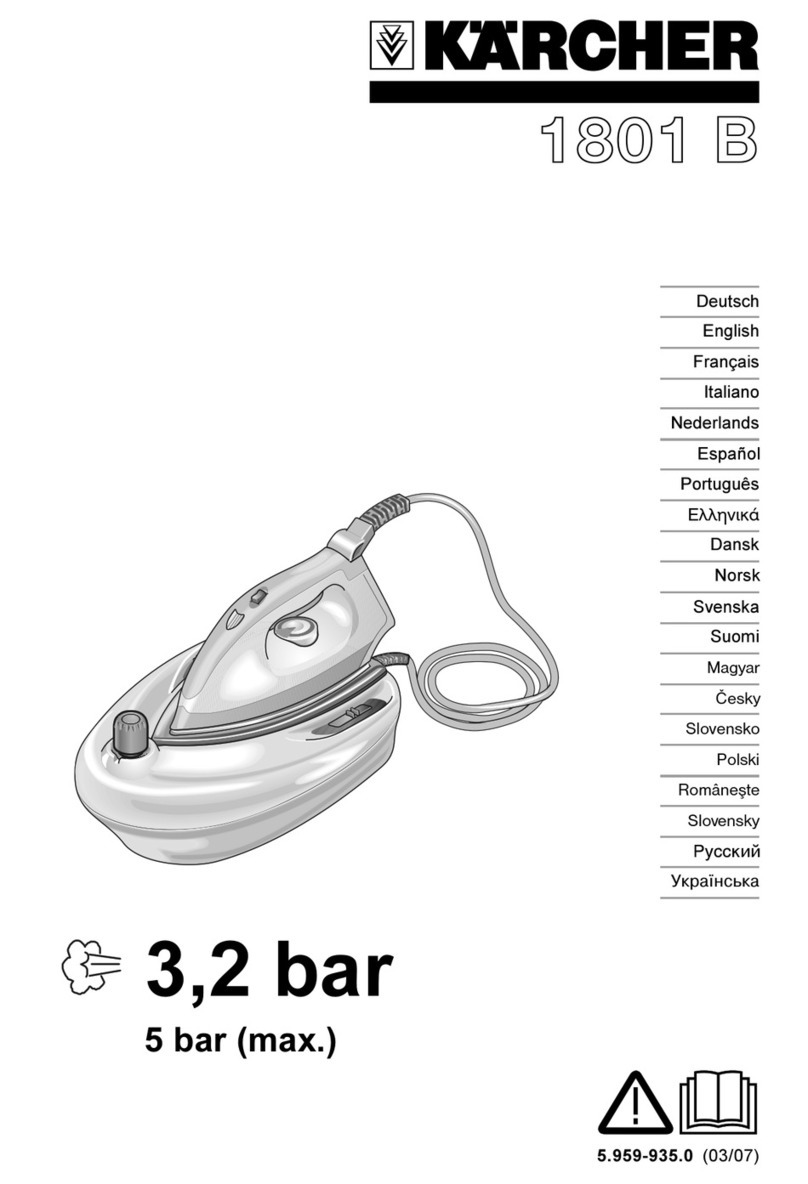 Kärcher K 1801 B operating instructions