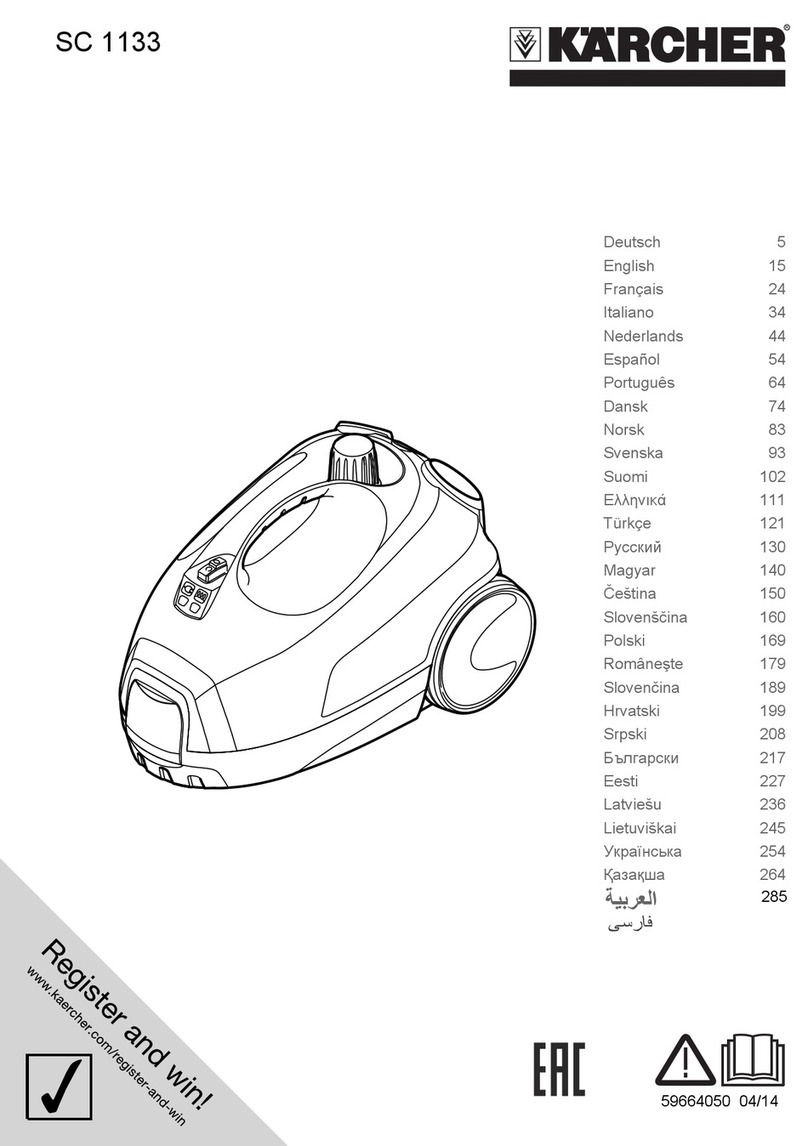 Kärcher SC 1133 User manual