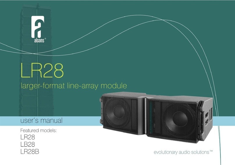 Alcons LR28 User manual