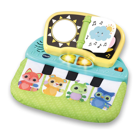 V-tech Sunshine Days Tummy Time Piano User manual