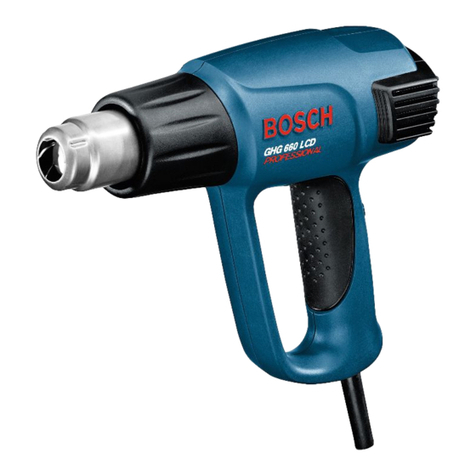 Bosch GHG 660 LCD Professional Original instructions