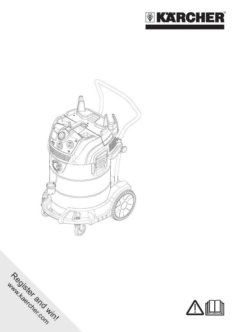 Kärcher NT 75/1 Tact Me Te H User manual