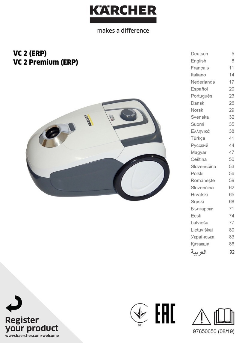 Kärcher VC 2 ERP Instruction Manual