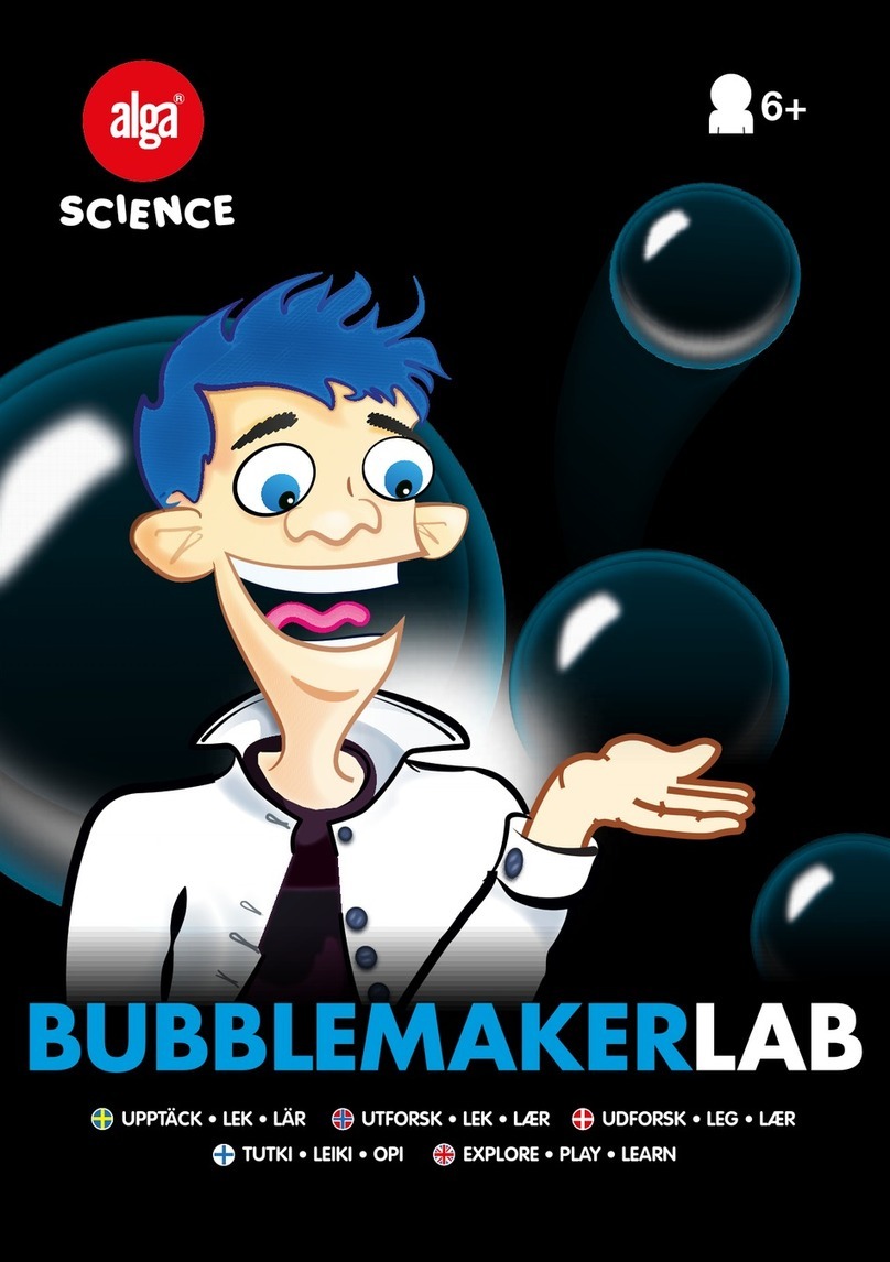 Alga Science BUBBLEMAKERLAB quick start guide