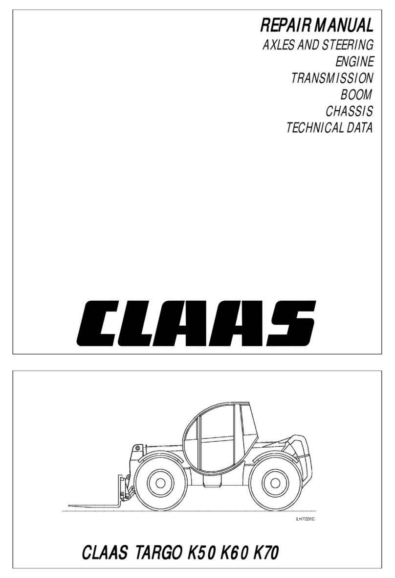 Claas TARGO K50 Operating instructions