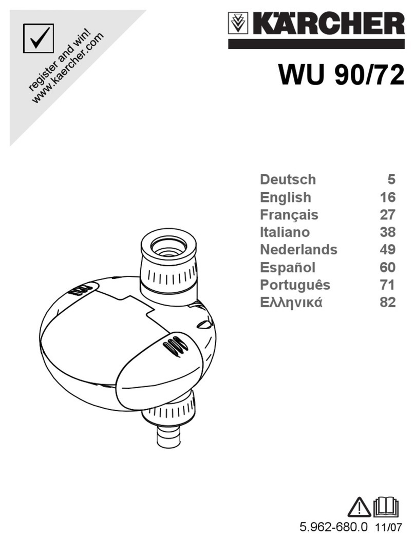 Kärcher WU 90/72 manual