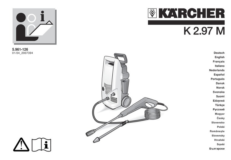 Kärcher K 2.97 M instruction manual