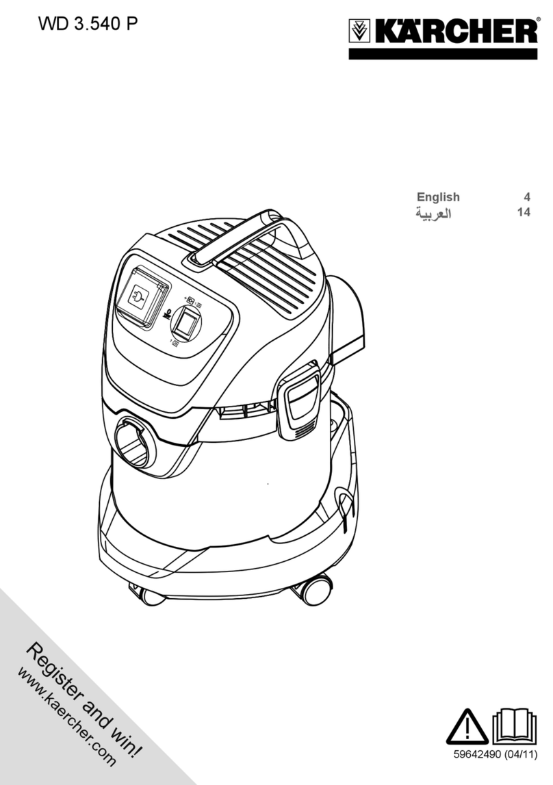 Kärcher WD 3.540 P User manual