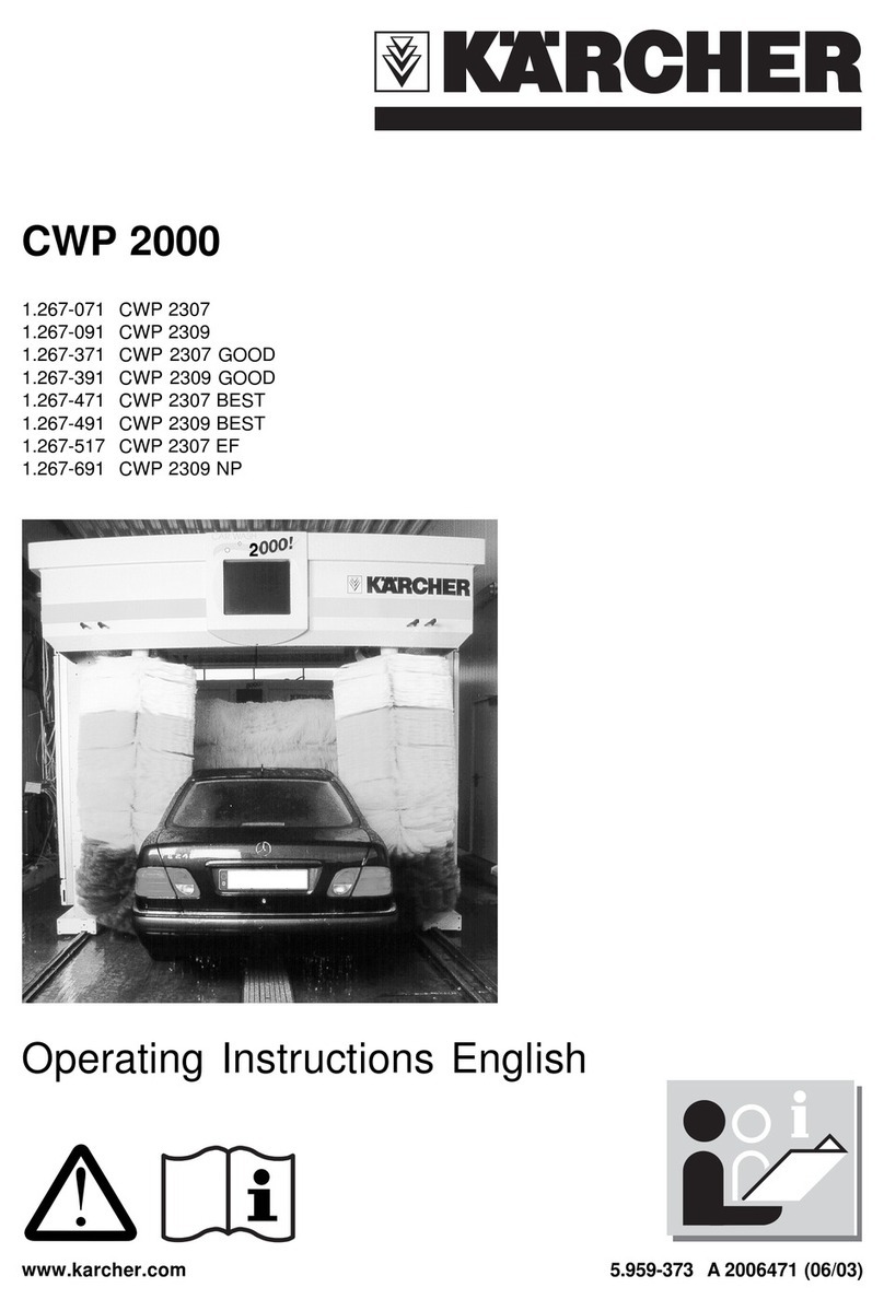 Kärcher CWP 2000 operating instructions