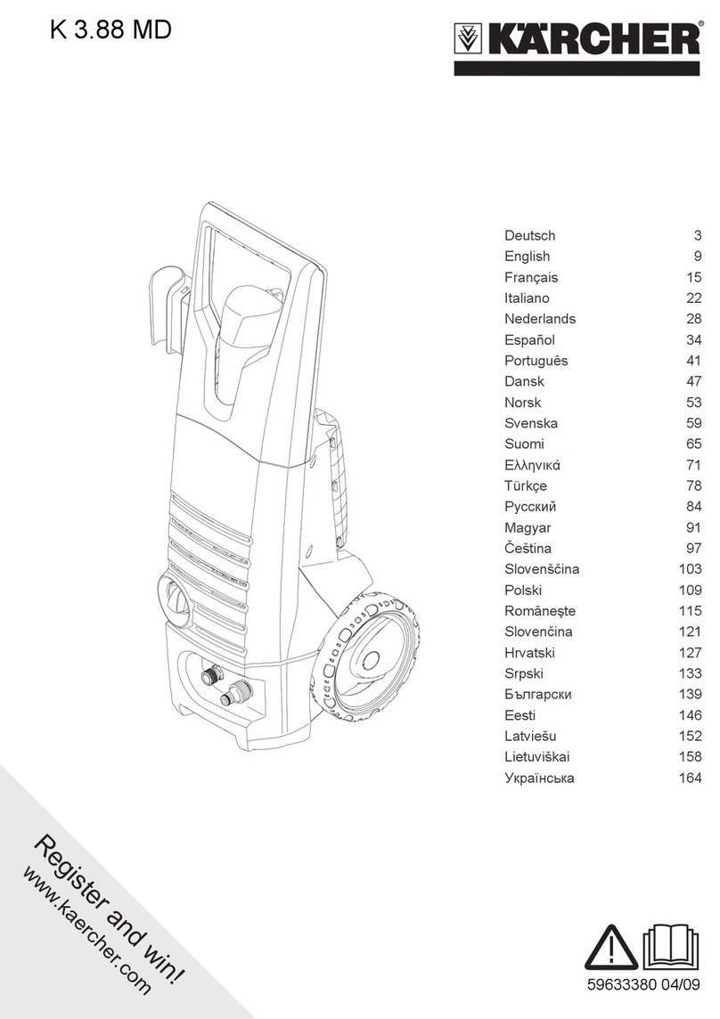 Kärcher K 3.88 MD User manual