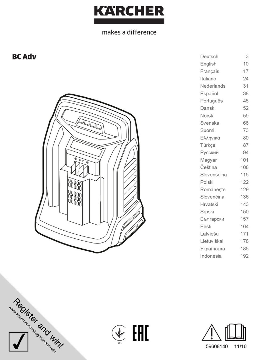 Kärcher BC Adv User manual