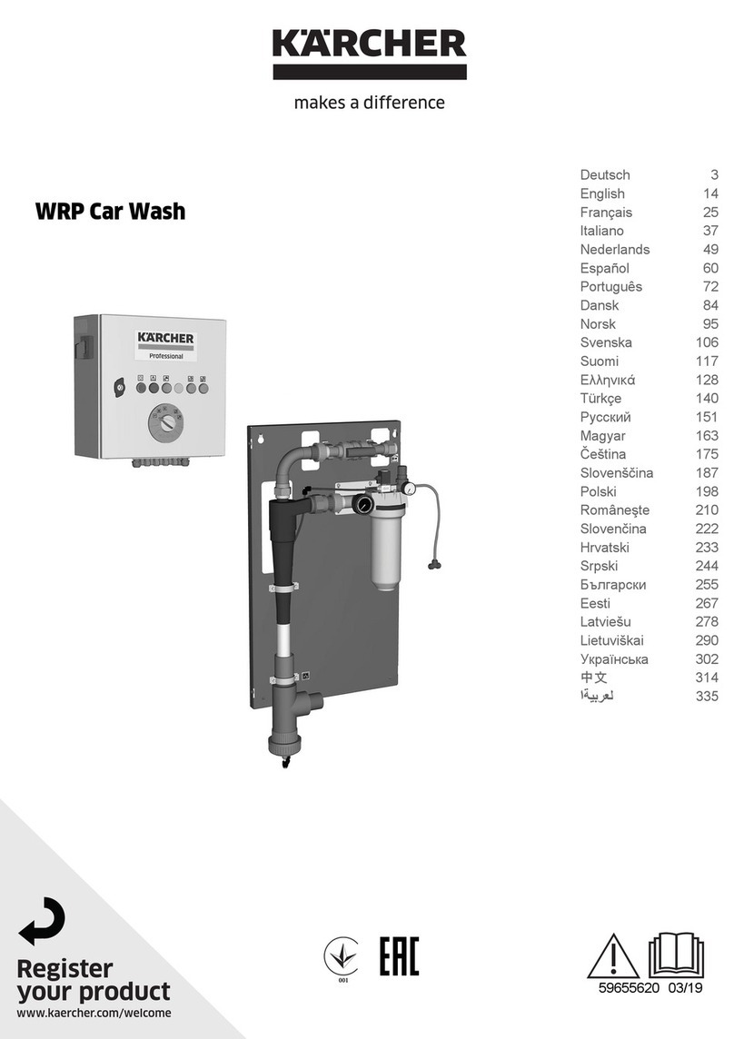 Kärcher Professional WRP Car Wash User manual