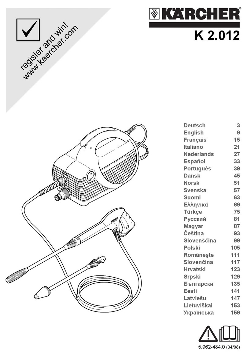 Kärcher K 2.012 User manual