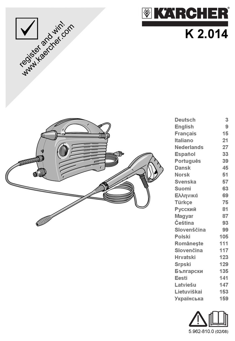 Kärcher K 2.014 User manual