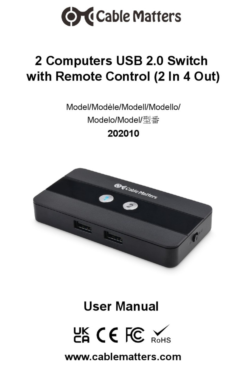 cable matters 202010 user manual
