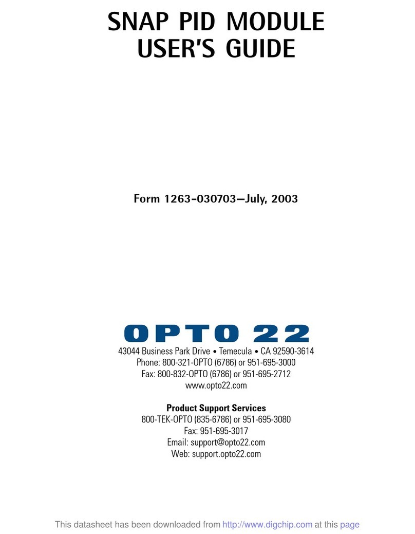 OPTO 22 SNAP-PID-V user guide