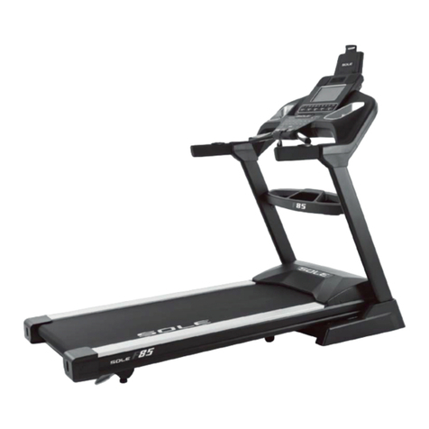 SOLE F85 User manual