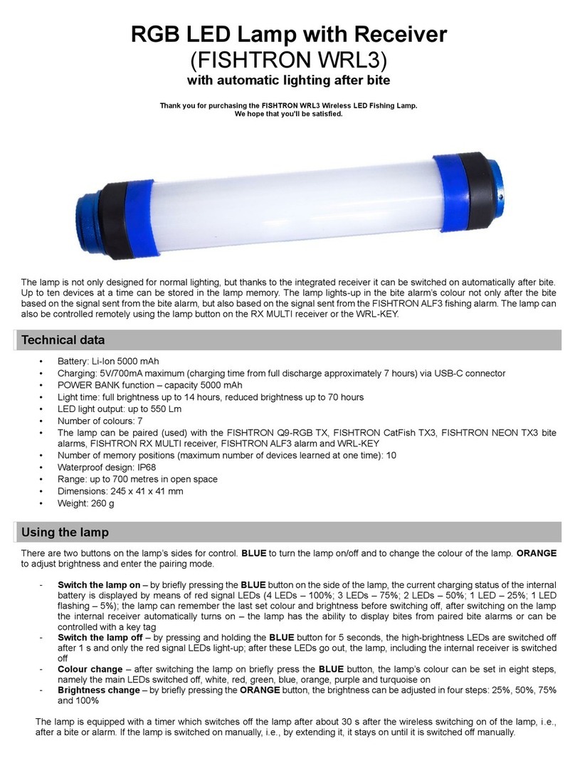 FLAJZAR FISHTRON WRL3 quick start guide