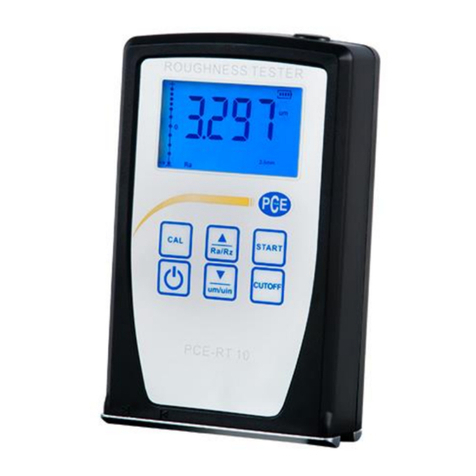 PCE Instruments PCE-RT 10 manual