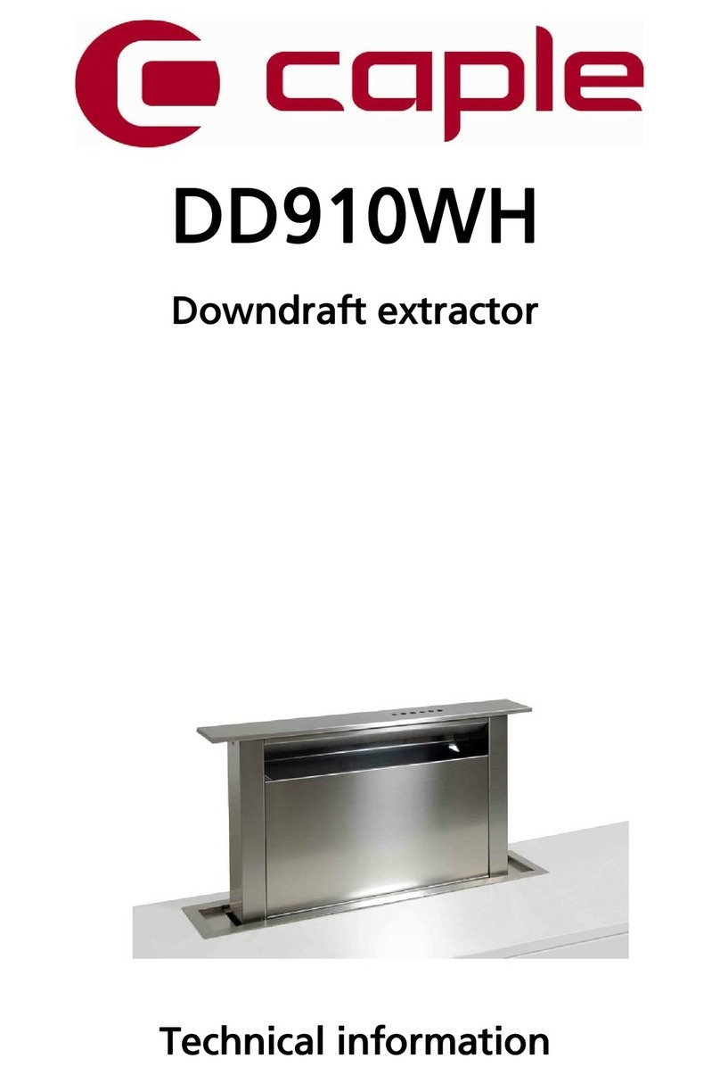 Caple DD910WH Manual