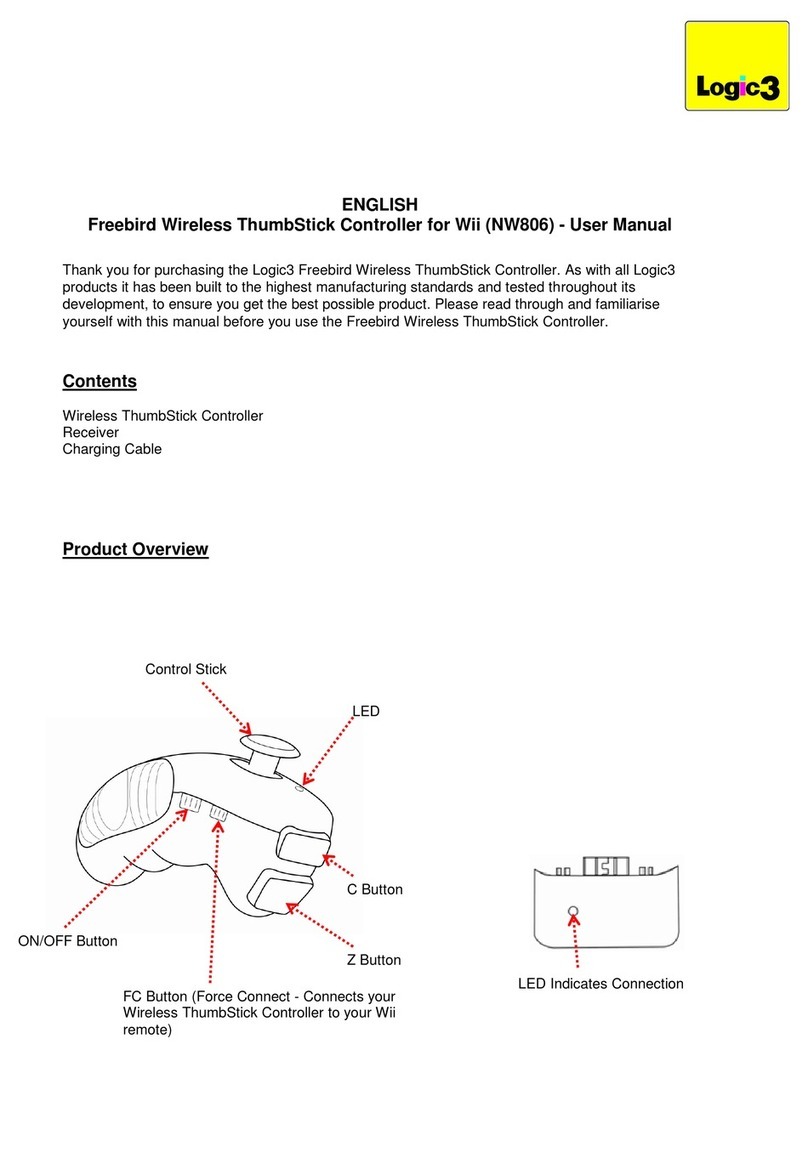 Logic3 Freebird ThumbStick NW806 user manual