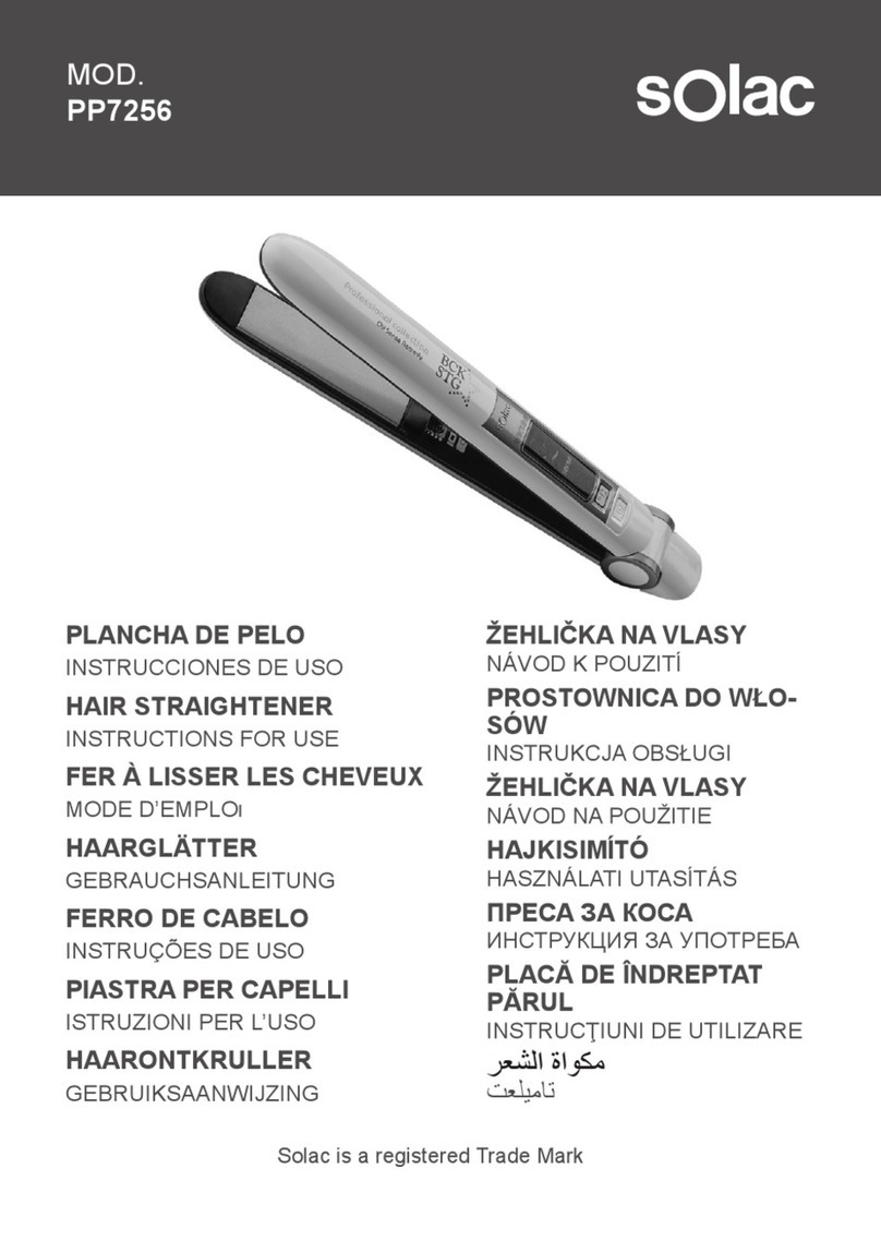 SOLAC PP7256 User manual