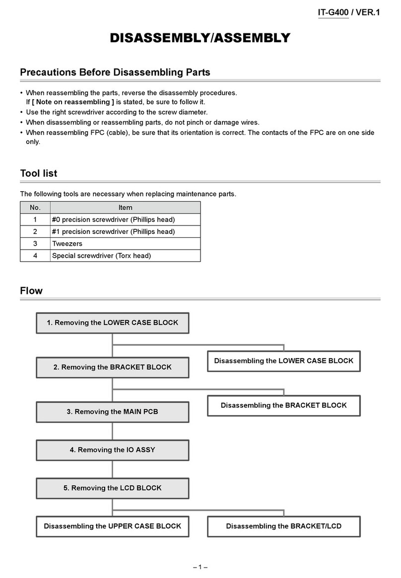 Casio IT-G400 Series Quick start guide