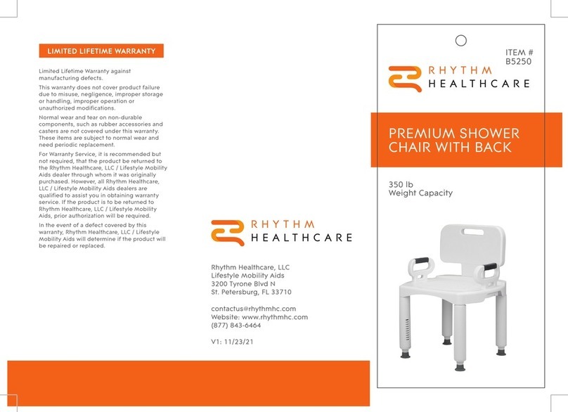 RHYTHM B5250 User manual