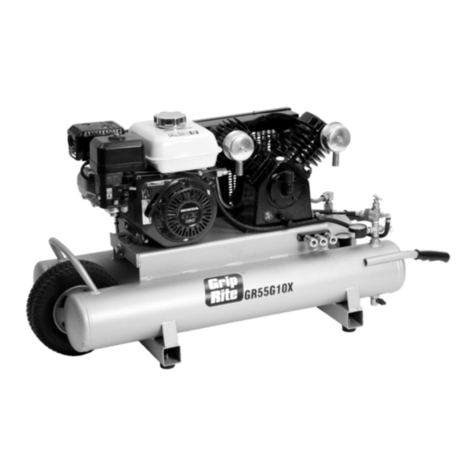 Grip Rite GR55G10X Operating manual and parts list Grip Rite GR55G10X Operating manual and parts list