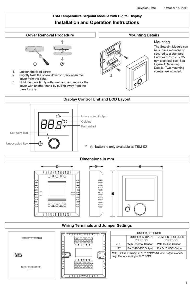 TSM TSM-02 Assembly, installation and operation instructions