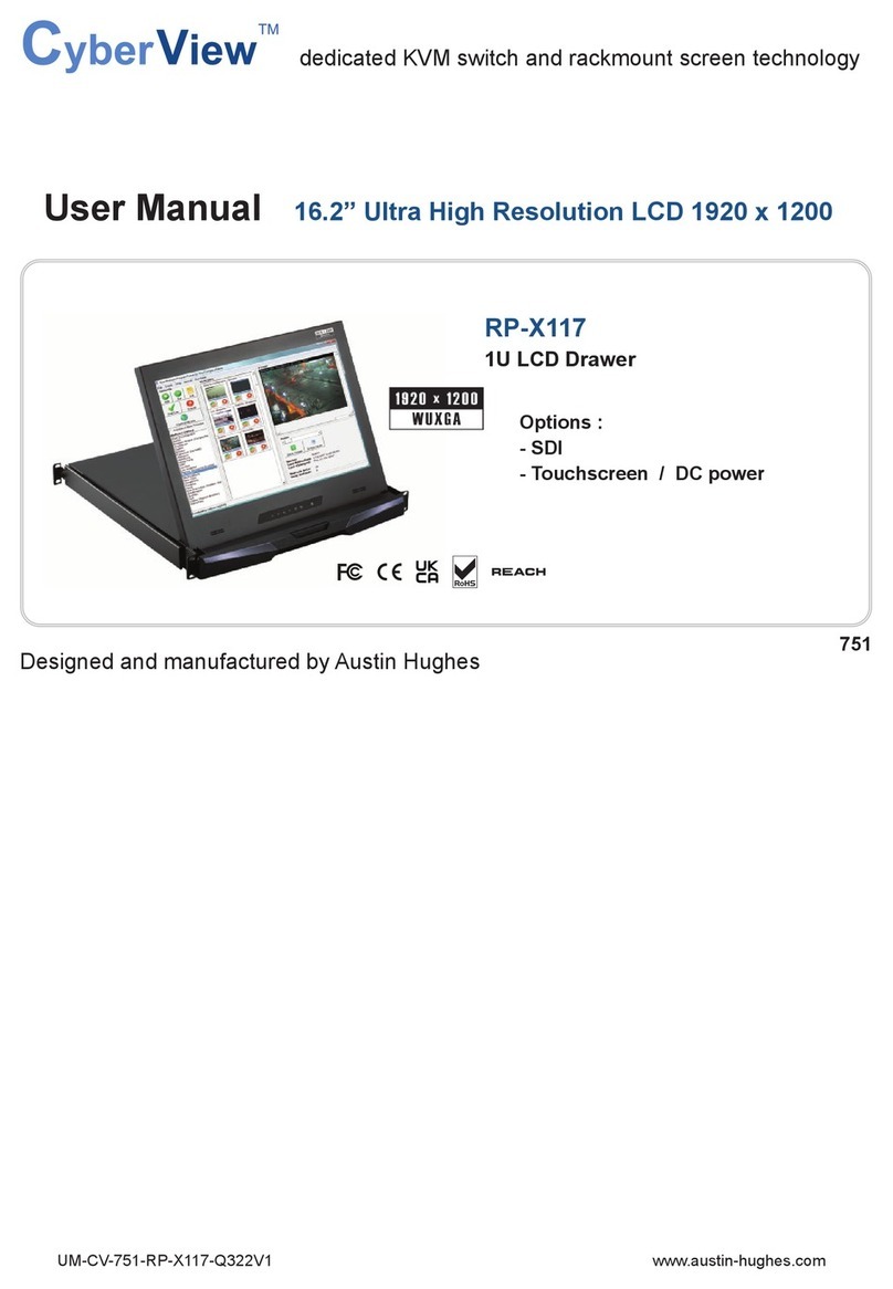 Austin Hughes CyberView RP-X117 user manual