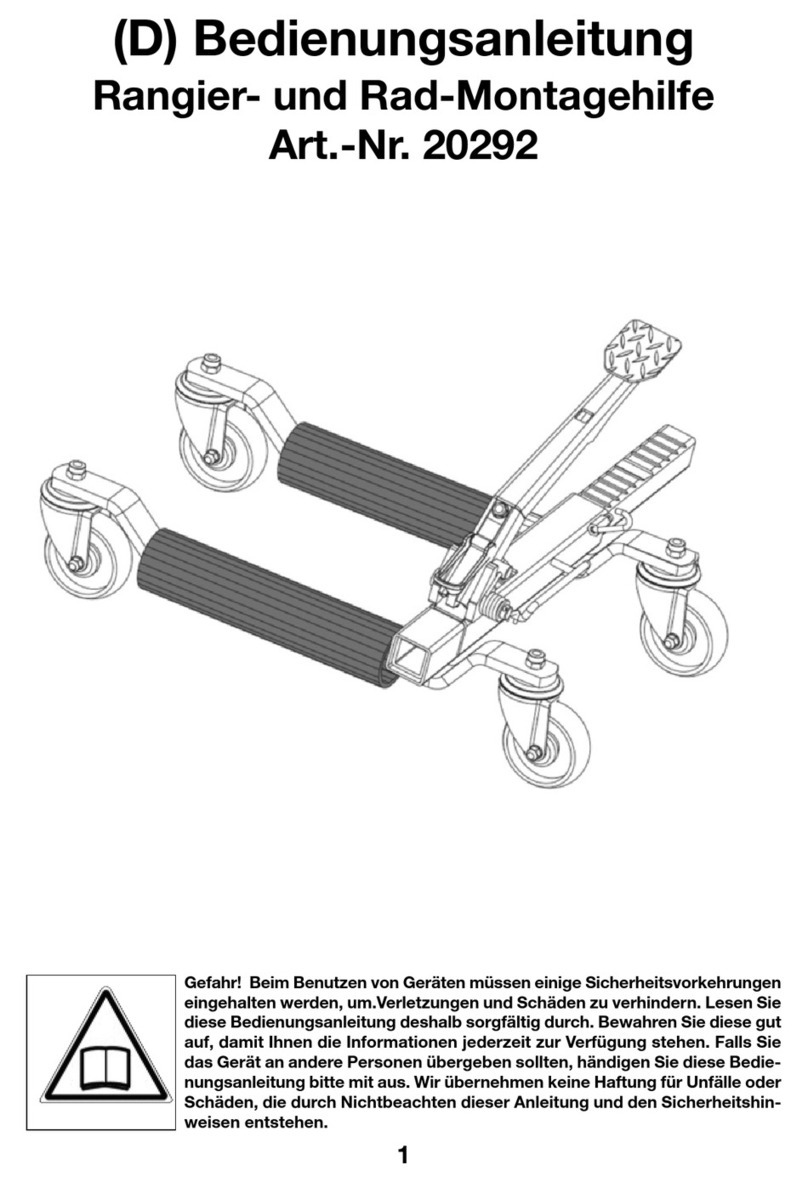 Berger & Schroter 20292 Operation manual