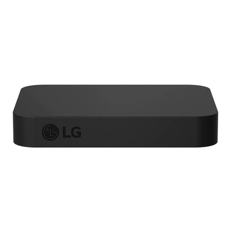LG Wowcast WTP3 Specification sheet