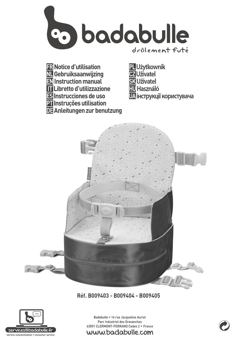 Badabulle B009403 User manual
