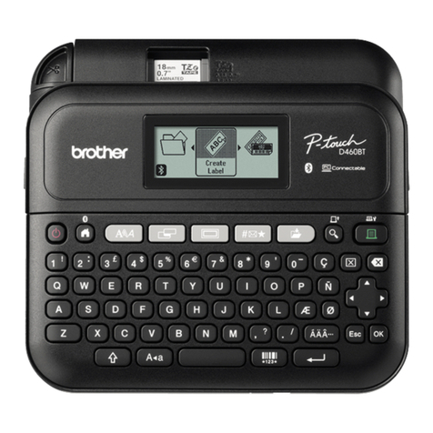 Brother PT-D460BT User manual