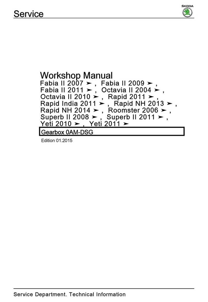 Skoda Fabia II 2007 Instruction manual