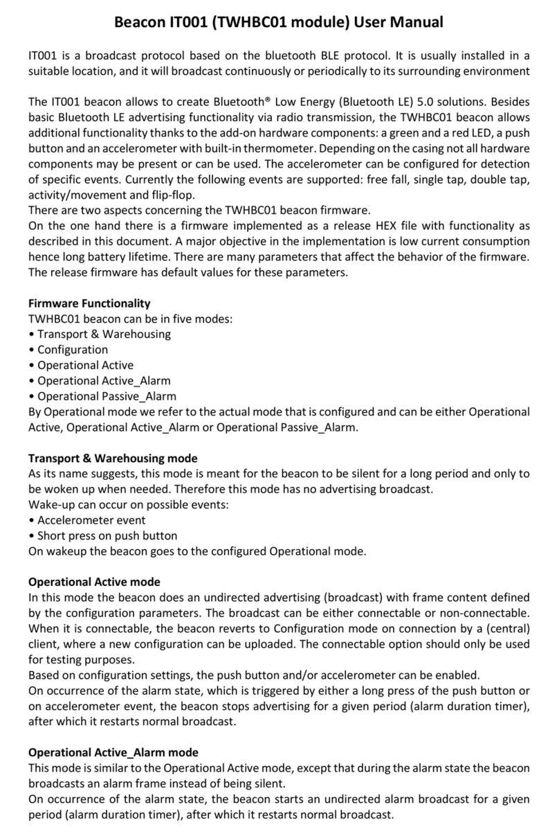 Beacon IT001 user manual