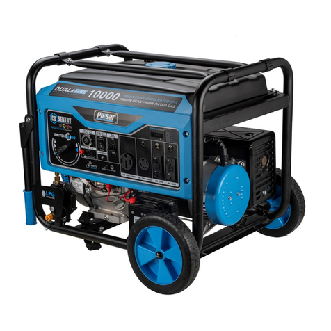 Pulsar PG10000BRCO User manual