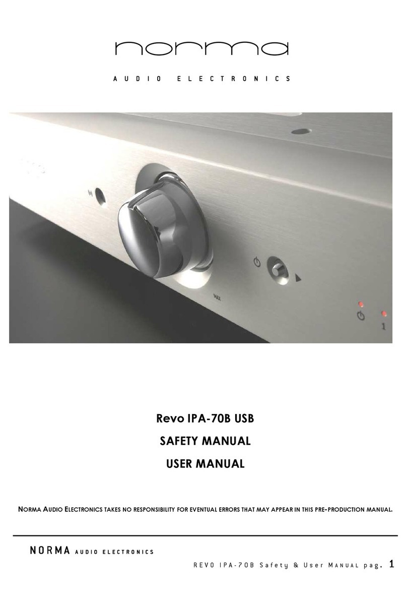 Norma Revo IPA-70B USB user manual