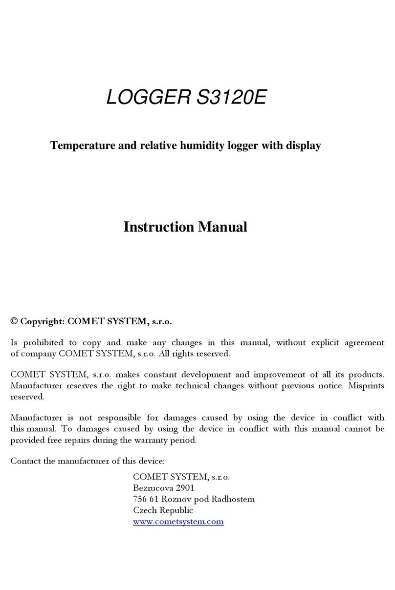 Comet System S3120E instruction manual
