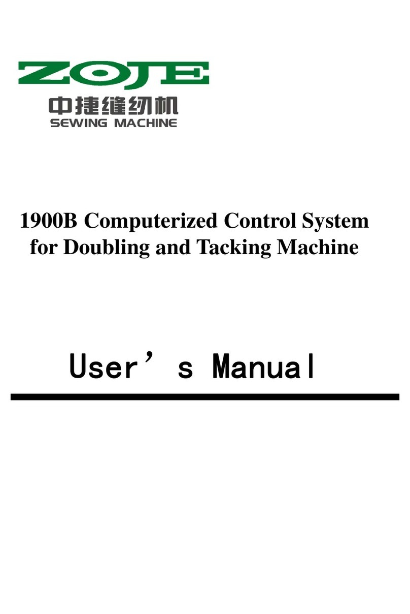 ZOJE 1900B user manual
