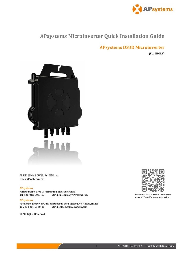 APsystems DS3D Quick installation guide