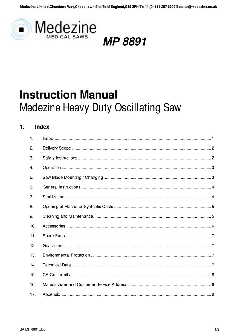 Medezine MP 8891 instruction manual