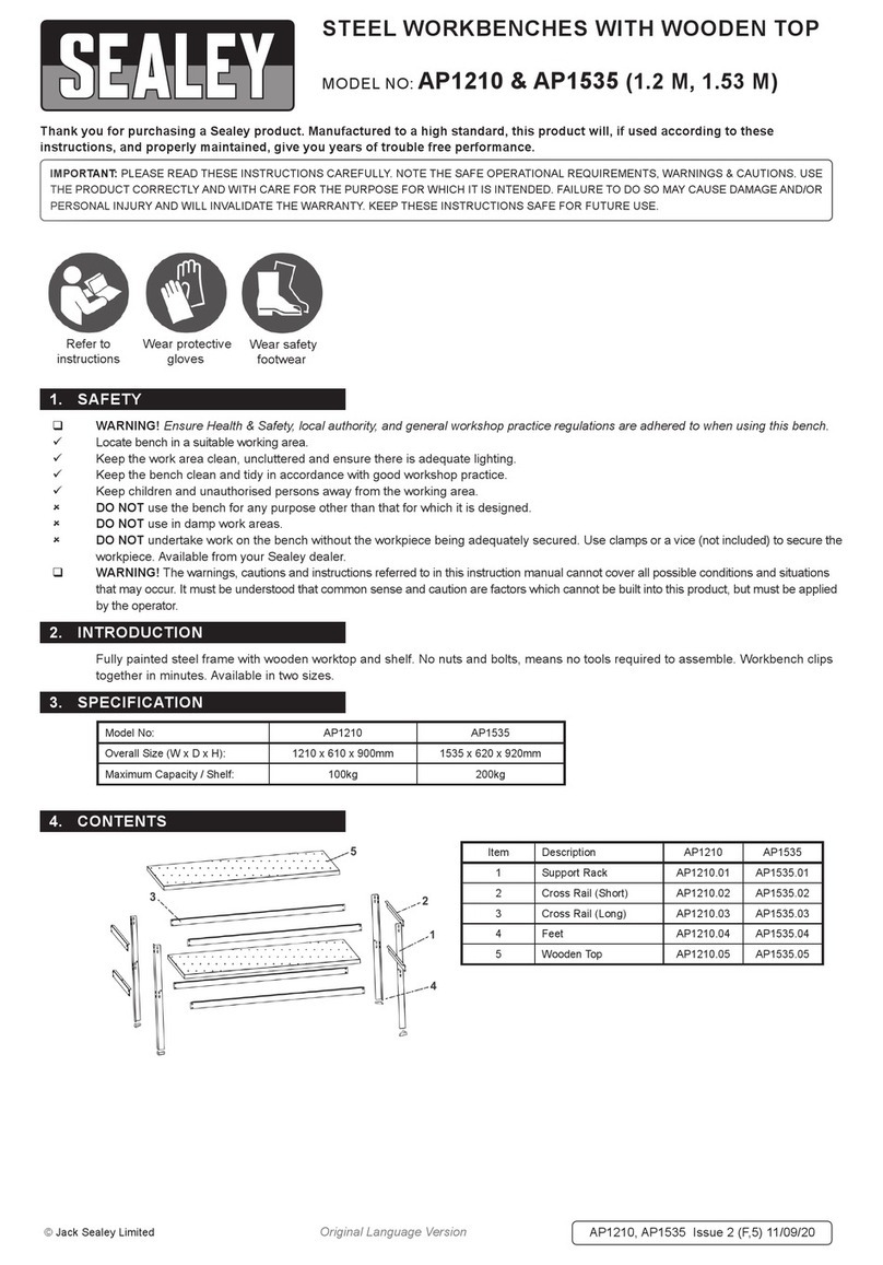 Sealey AP1210 User manual